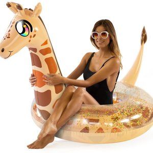 COPY - Pool Candy Glitter Giraffe Jumbo Beach & P…